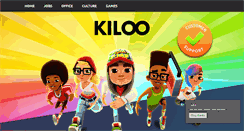 Desktop Screenshot of kiloo.com